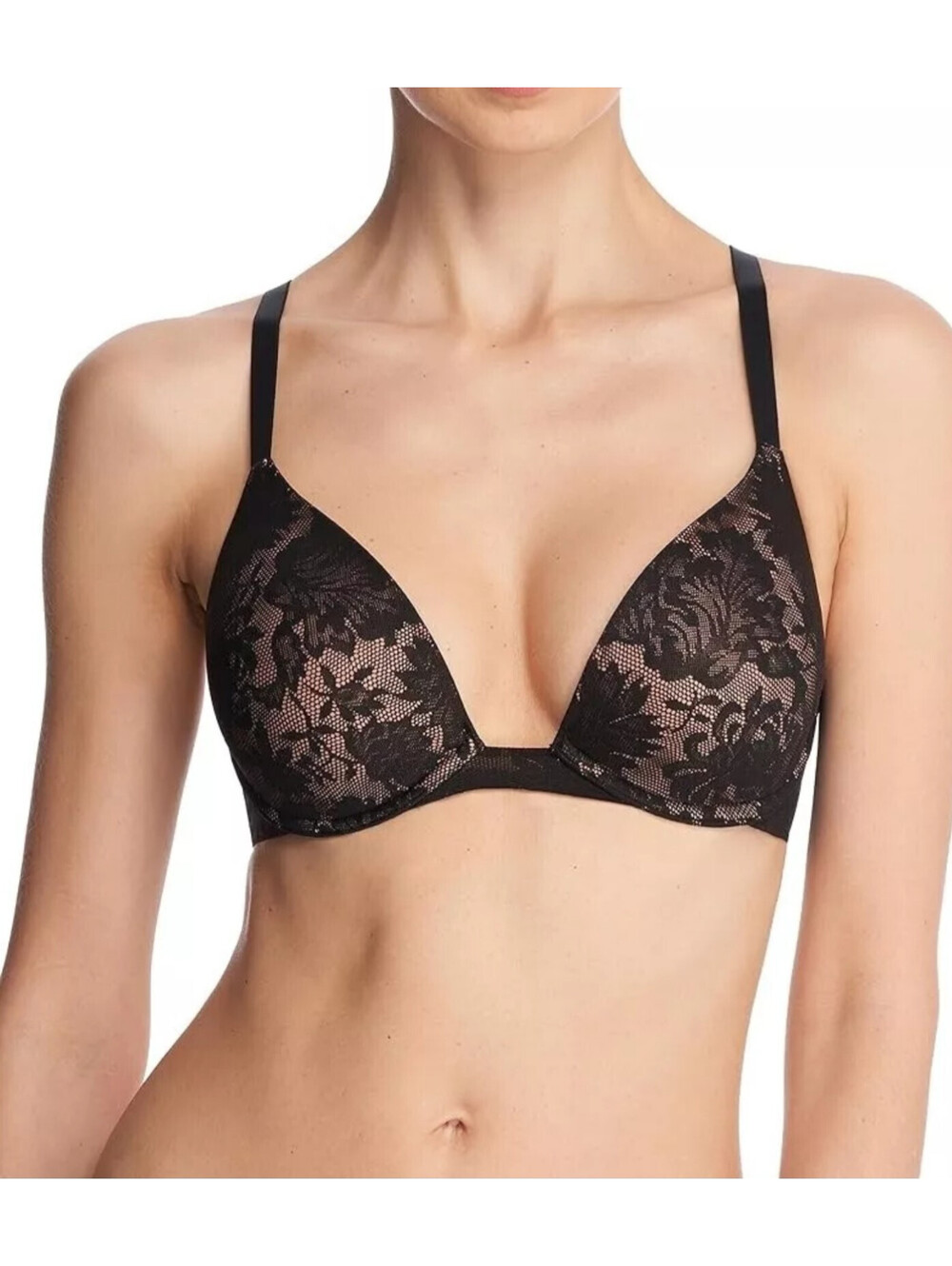 New Women's NATORI 721320 Black Levitate Contour Underwire Bra Size 30DD